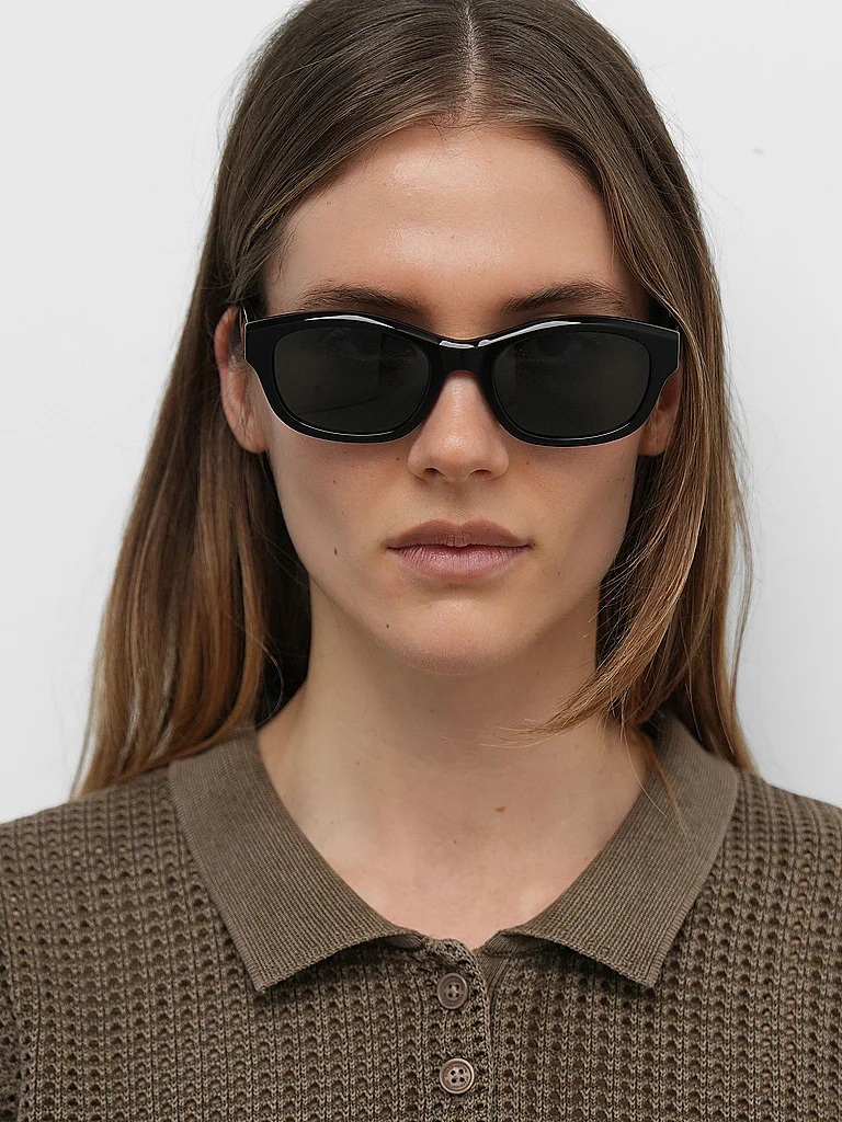 Saint Laurent SL M172 Sunglasses Black 2